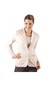 Lybwylson by Toff Togs Sweat Blazer mit R�schen beige 