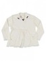Patrizia Pepe M�dchen Longsleeve Langarmshirt wollwei� 
