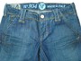 NFY 304 3/4 Jeans Caprijeans Damenjeans blau 