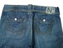 NFY 304 3/4 Jeans Caprijeans Damenjeans blau 