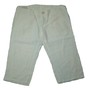 NFY 304 3/4 Damen Caprihose Hose Leinenhose Damenhose wei� 