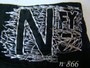 NFY 866 Straight Cut Jeans schwarz