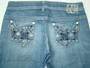 NFY 260 7/8 Jeans Damenjeans Caprijeans blau
