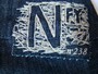 NFY 238 Straight Cut Jeans Damenjeans Designerjeans dunkelblau