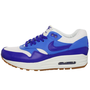 Nike Air Max 1 One VNTG Vintage Sneaker Schuhe blau/wei 555284-105