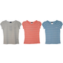 Reebok Stripe Damen T-Shirt verschiedene Farben