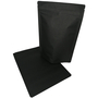100 Aromabeutel Standbodenbeutel mit Druckverschluss 160x230+90 f�r 250 g schwarz