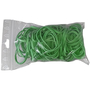 100 g Gummiringe gr�n 40 mm � 1,5 x 3 mm breit 