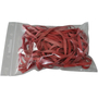 100 g Gummiringe rot 130mm � 1,2 x 5 mm breit 