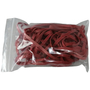 100 g Gummiringe rot 150mm � 1,2 x 5 mm breit 