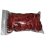 100 g Gummiringe rot 20mm � 1,2 x 5 mm breit