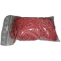 100 g Gummiringe rot 80mm � 1,2 x 1,2 mm breit 