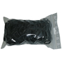 100 g Gummiringe schwarz 40 mm � 1,2 x 4 mm breit 