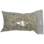 100 g Gummiringe wei� 15 mm � 1,5 x 1,5 mm breit 