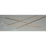100 Wattest�bchen a Holz, 15 cm lang unsteril Reinigungsst�bchen