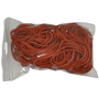 100g Gummiringe Gummib�nder rot 80 mm � 1,5 x 3 mm breit 
