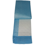 25 Krankenunterlage Einwegunterlage 8-lagig Papier 60x90cm blau