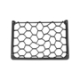 Ablagenetz elastisch 31x21cm mit Rahmen schwarz Kunststoff