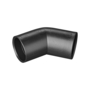 Abwasser-Rohr Winkel 45� PE schwarz