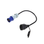 Adapterkabel 40cm von CEE Stecker nach Schuko Steckdose 