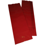50 Teet�ten 50 g rot OPP/ Kraftpapier / PET-Blockbodenbeutel 55+30 x 175