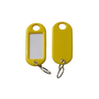 Schl�sselanh�nger / Schl�sselschilder 25 St�ck gelb S-Haken 