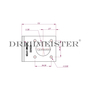 DREHMEISTER Halterung f�r LPG Einf�llstutzen HK-Flach 90�