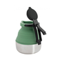 Faltbarer Wasserkocher m Edelstahlboden 1,8 l Kunststoffdeckel 4200 See green