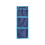 H�ngeaufbewahung 4 F�cher 20x57cm blau UV-best�ndig faltbar Wohnmobil Caravan