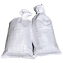 40 Hochwasser Sands�cke PP Sandsack Hochwassersack wei� Leer 
