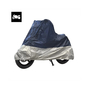 Motorrad Schutzh�lle XL blau/silber 246x104x127cm 
