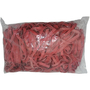 1 kg Gummiringe rot 80 mm � 8 / 1mm breit / dick