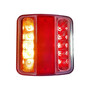 R�ckleuchte 4 Funktionen 98x105mm 14LED