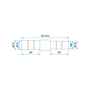 Schlauchreduzier Verbinder gerade 12x10mm 2 St�ck im Blister