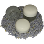 20 x Designer Glas Tiegel Jula 15ml Geldosen Leer
