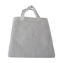 1 PP Tragetasche Apothekertasche wei� 22x26 kurze Henkel 