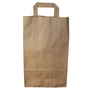 250 Papiertragetasche Tragetaschen 22x10x30cm braun Papier Mini