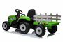 Kinder Elektroauto Traktor Anhnger Kinderauto Kinderfahrzeug Elektro 12V Usb Mp3