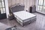 Boxspringbett Baza Yatak Boxspring Bett 160x200 Komplett Set Frezya