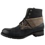 Sendra Herren Stiefel 11934 Schwarz/Grau