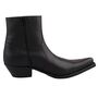 Sendra Herren Stiefelette 5200 Schwarz