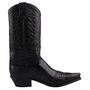 Sendra Boots 3241 Herren Cowboy-Stiefel Schwarz 