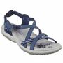 Skechers Reggae Slim Vacay Damen Sandalen Blau
