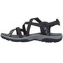 Skechers Reggae Slim Vacay Damen Sandalen Schwarz