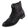 Mustang Damen Stiefeletten Schwarz