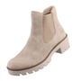 Rieker Damen Chelsea Boots Beige