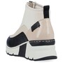 Rieker Damen Stiefelette Beige/Schwarz