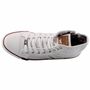 Mustang Damen Canvas High Top Sneaker Wei
