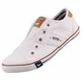 Mustang Damen Canvas Sneaker Wei�