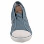 Mustang Damen Canvas Sneaker Blau